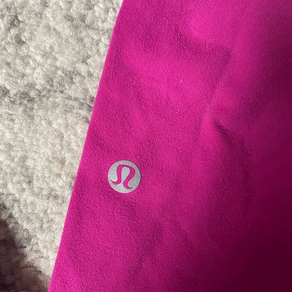 Lululemon High Rise Wunder Under Pant Raspberry - Picture 3 of 9